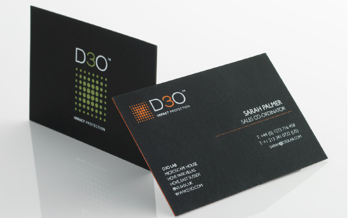 D30 Business cards