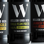 The Waen brewery beer bottles